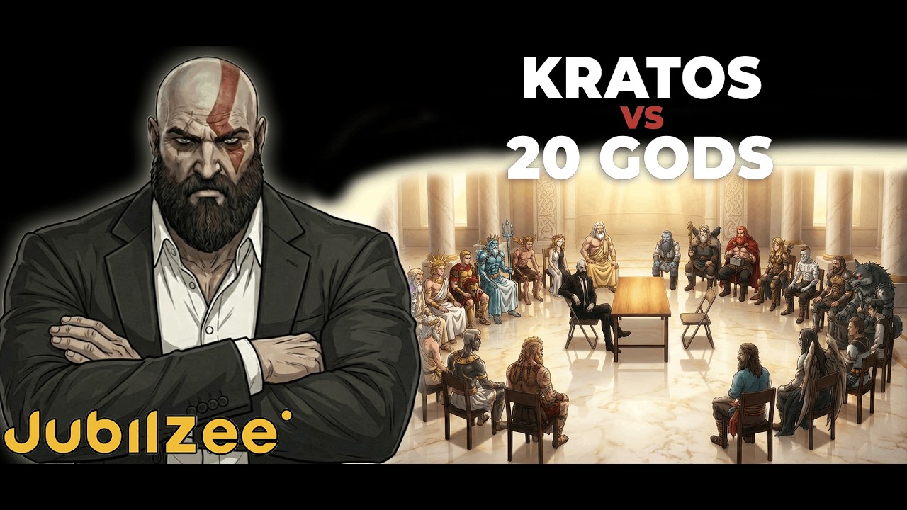 Kratos vs 20 Gods | Debate | Jubilee Parody