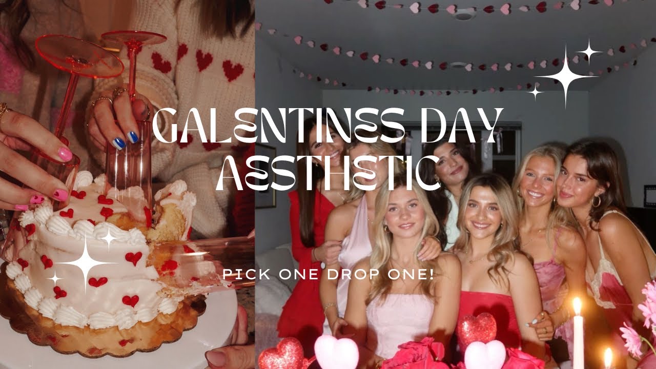 galentine’s day aesthetic | pick one drop one ✨