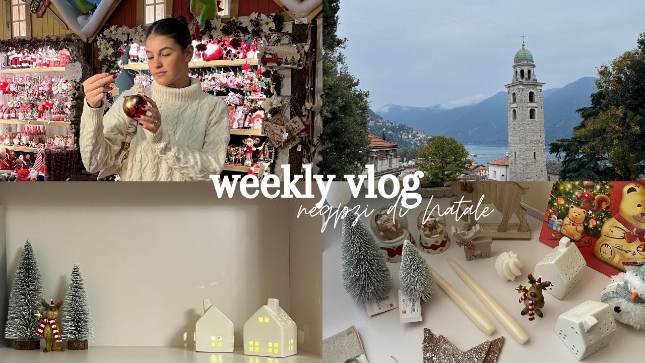 Weekly vlog: Shopping natalizio, Decoriamo la camera & Film di Hunger Games | Valeria Martinelli