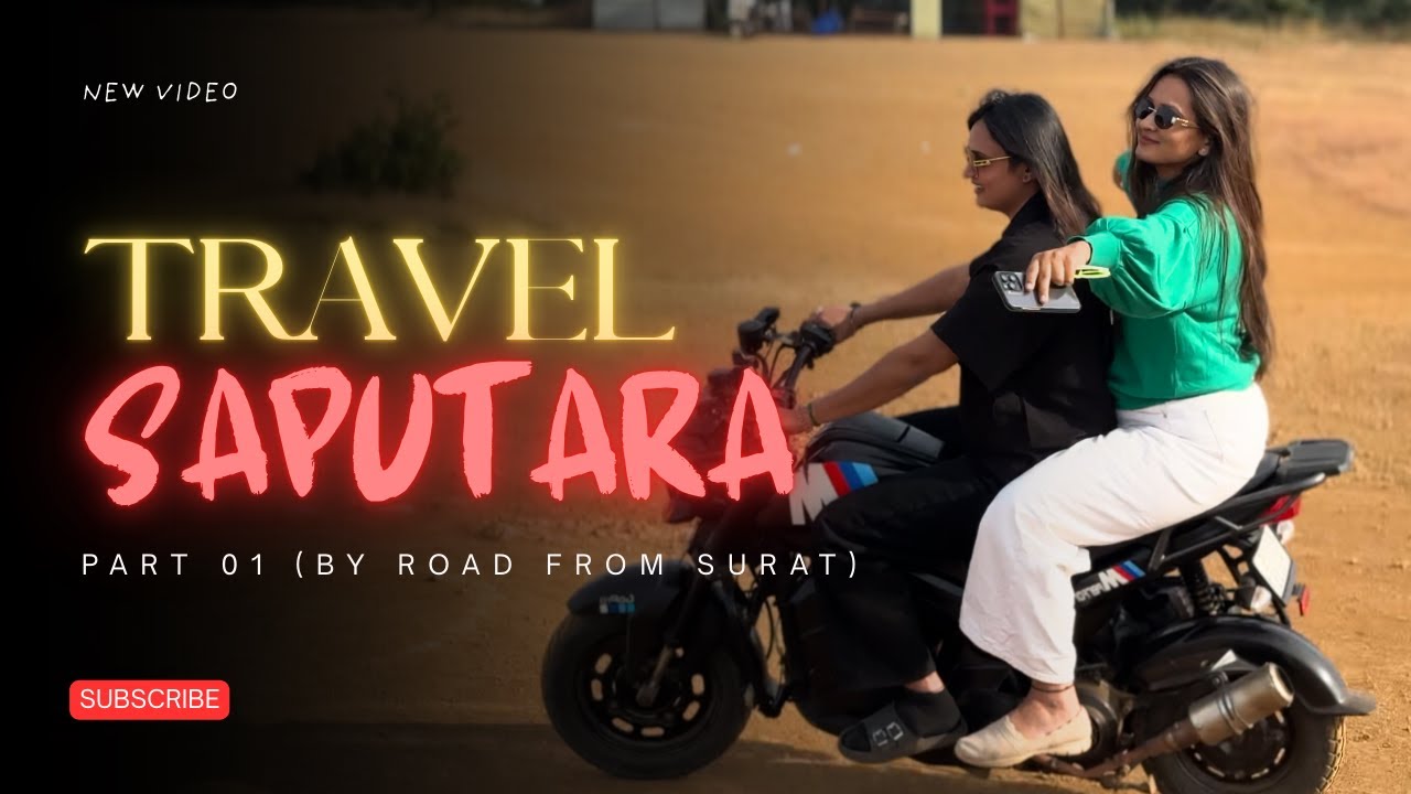Travel Saputara | Road Trip from Surat 🚴‍♀️✨ | Saputara Vlog Part 01