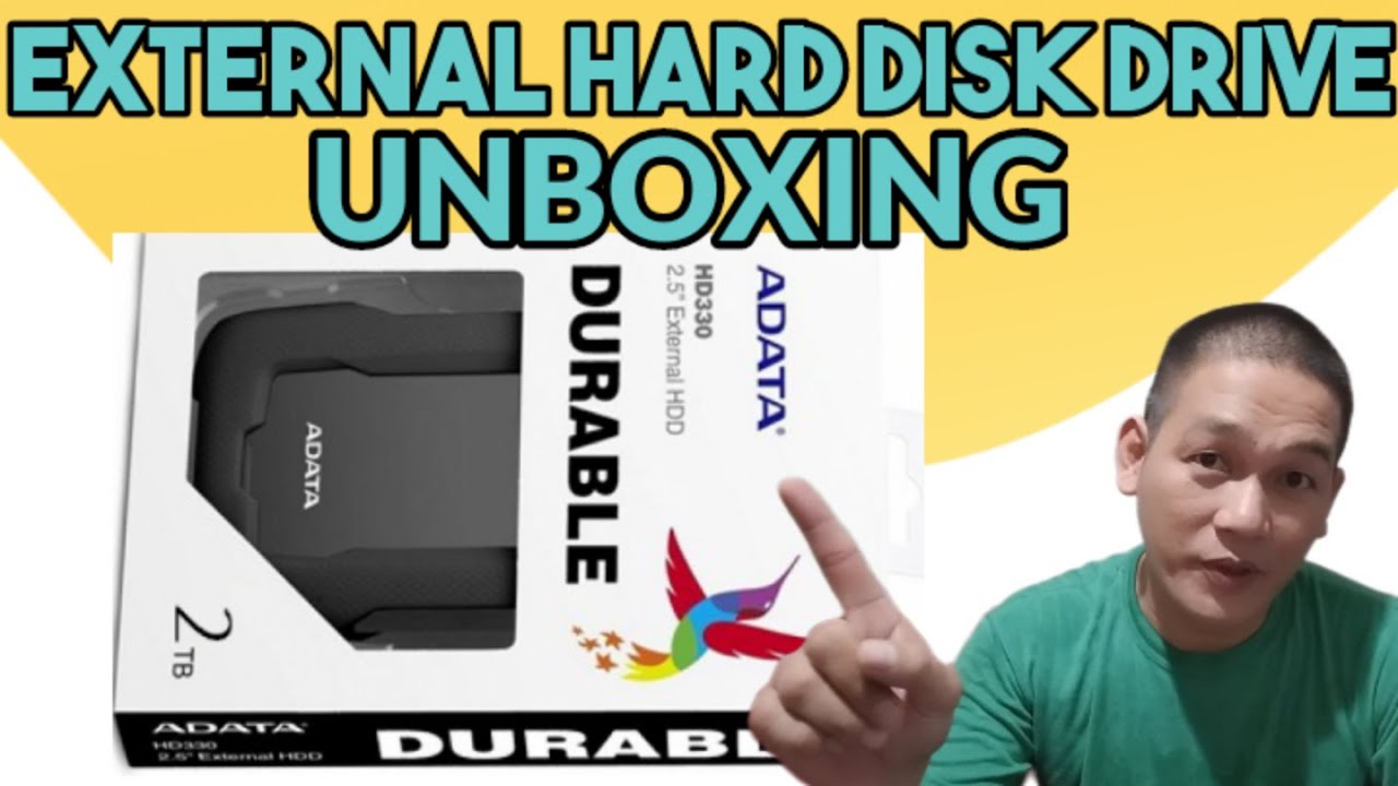 ADATA EXTERNAL HARD DISK DRIVE UNBOXING | ADATA HD330 HDD UNBOXING