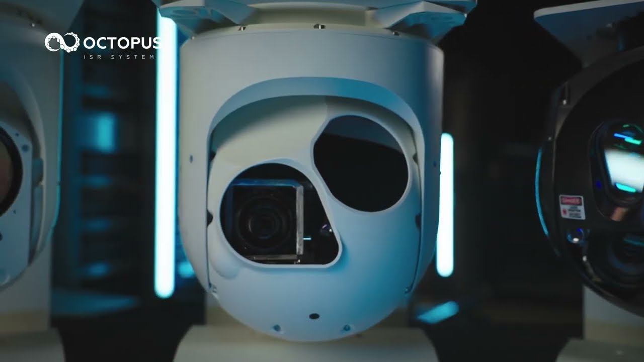 Octopus ISR E180MG: State-of-the-Art EO/MWIR payload surveillance system