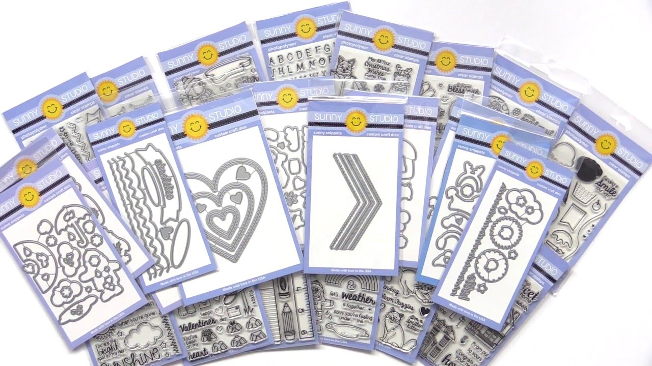 Sunny Studio Stamps and Dies