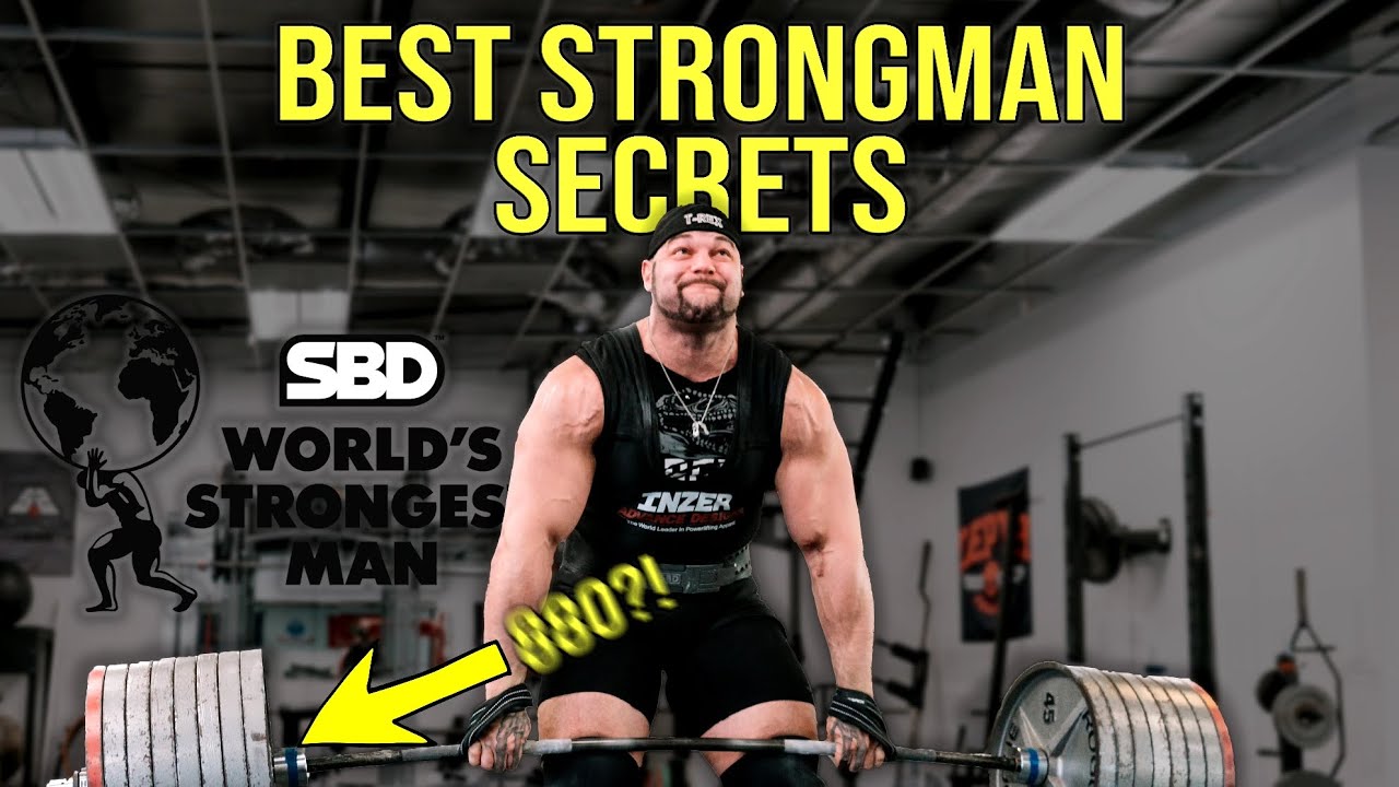 Strongman Secrets I used to become one of the Strongest MEN IN THE WORLD!!!!