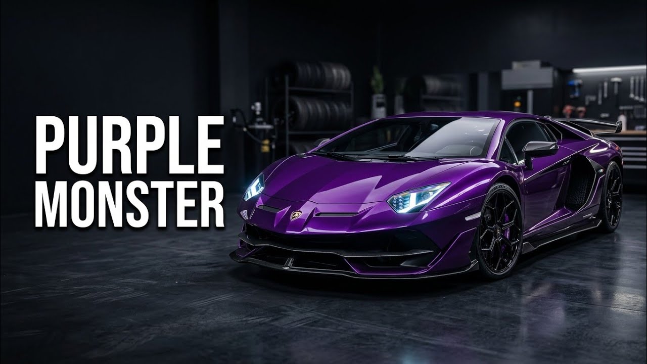 I Turned a Lamborghini Into a Stunning Purple Supercar | Full Transformation