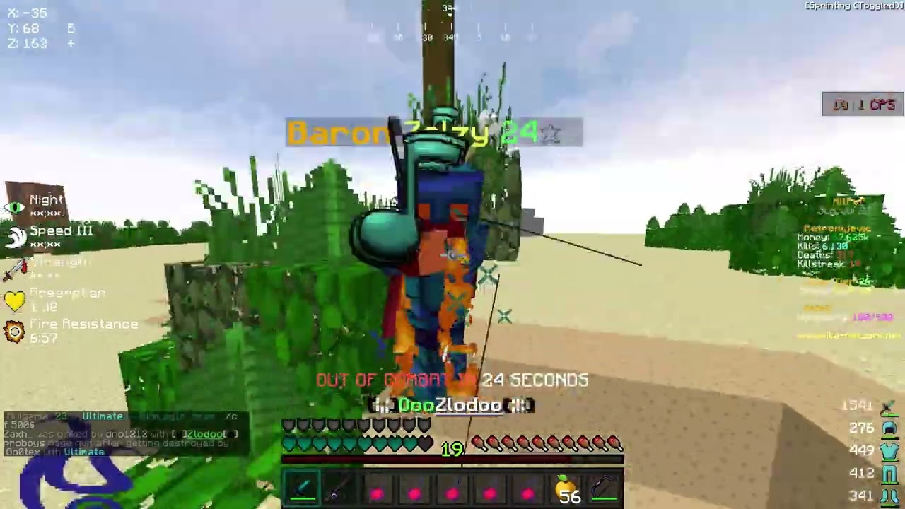 Pika network Pvp (Bullying People after 90 day ban) P2