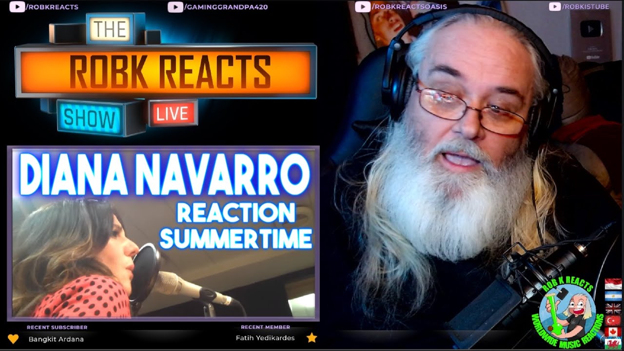 Diana Navarro Reaction - Summertime - Requested