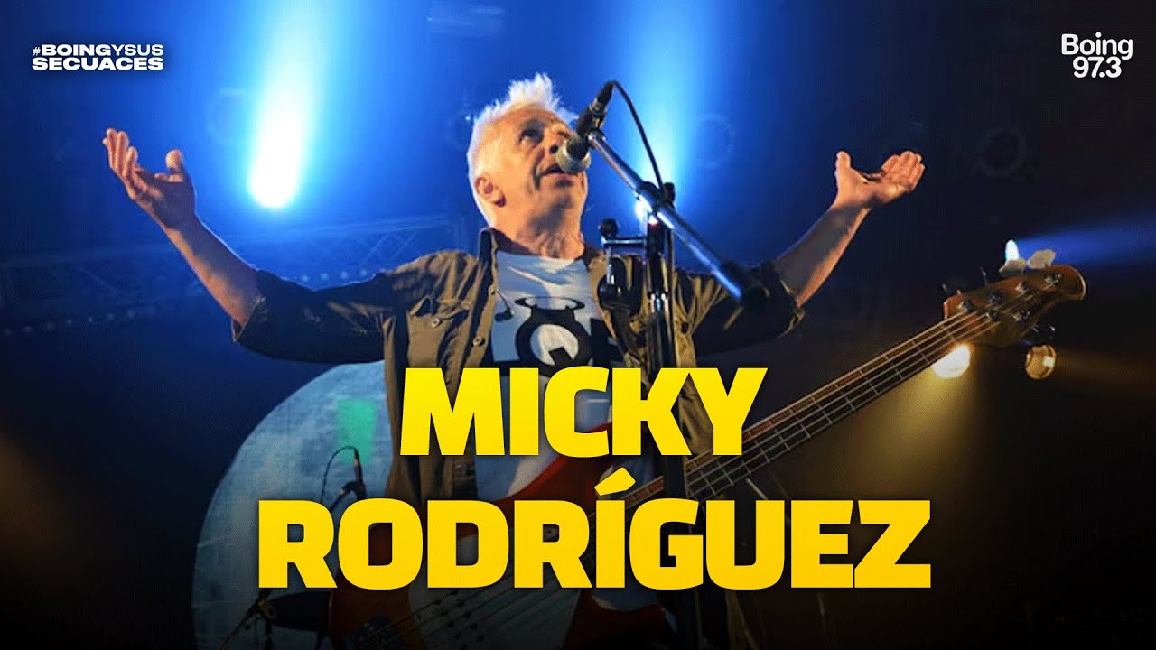 MICKY RODRÍGUEZ en BOING y sus SECUACES | Radio Boing 97.3