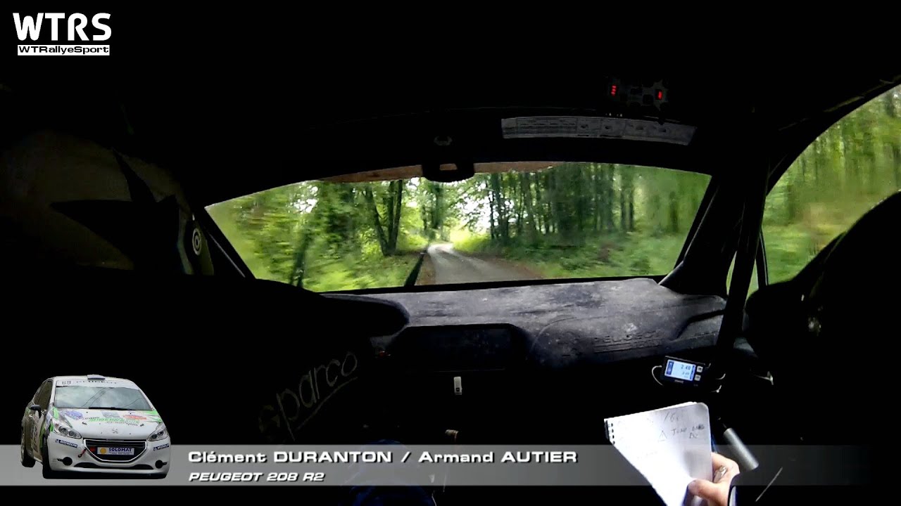 Onboard | ES4 Rallye Cieux Monts de Blond 2025 | DURANTON / AUTIER | 208 R2 [HD] - By WTRS