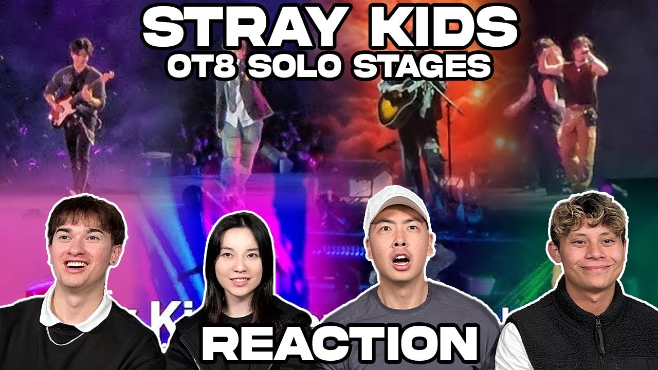 РЕАКЦИЯ НА СОЛЬНЫЕ ВЫСТУПЛЕНИЯ STRAY KIDS ОТ8!