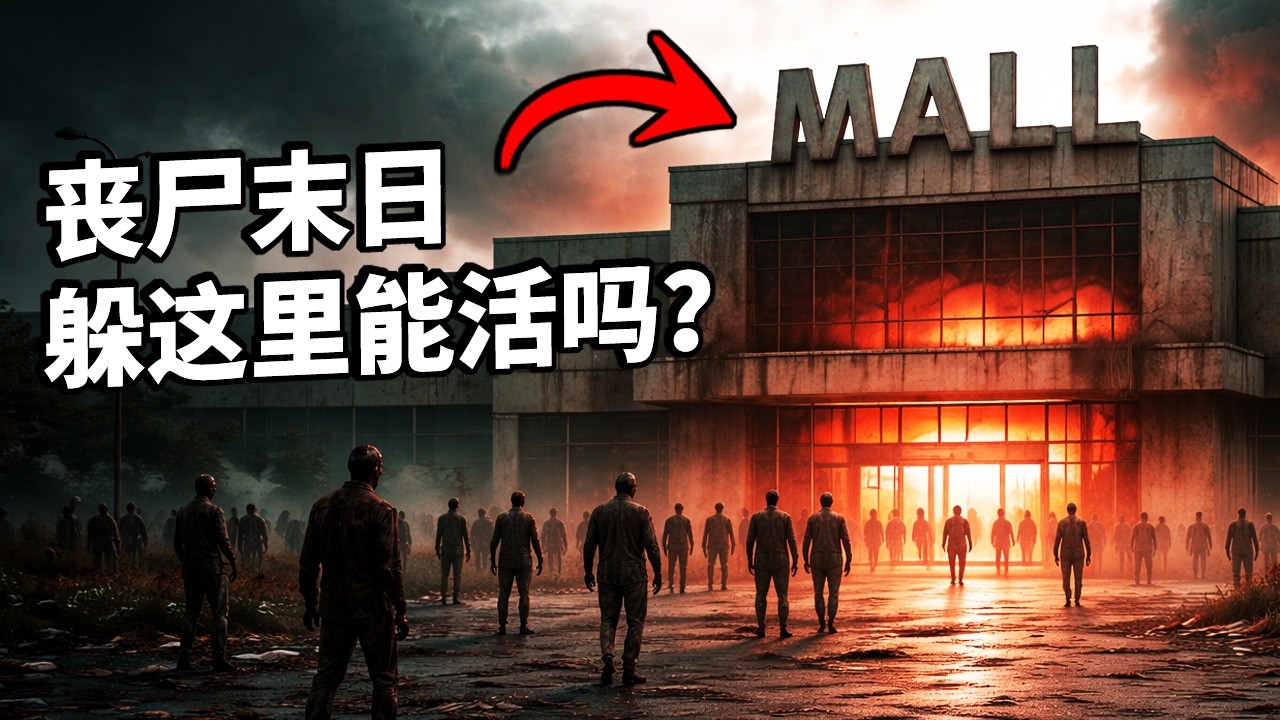 丧尸末日爆发，百货商场是避难天堂，还是死亡陷阱？