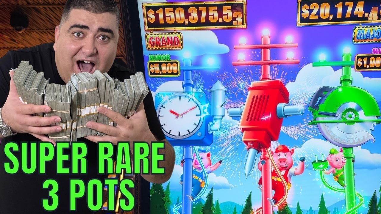 Super Rete 3 POTS BONUS w NOWYM slocie HUFF N TRIPLE PUFF