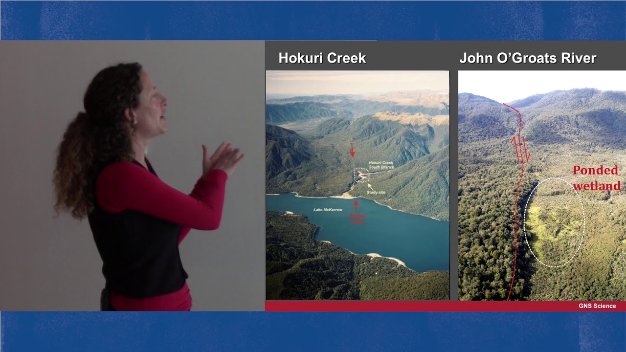 AF8 Science Talk - Evidence for past large earthquakes on the Alpine Fault