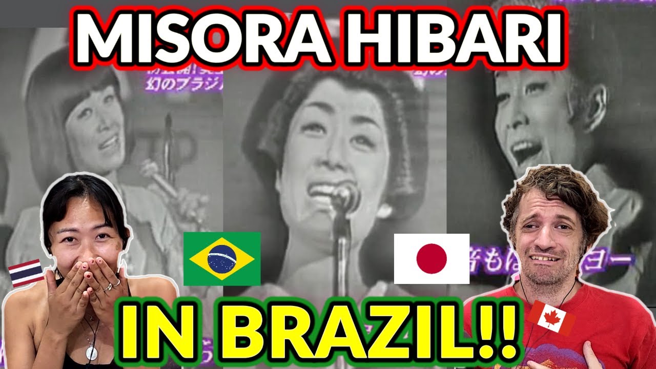 The Queen of Enka! Hibari Misora Amazing Performance in Brazil | Max & Sujy React