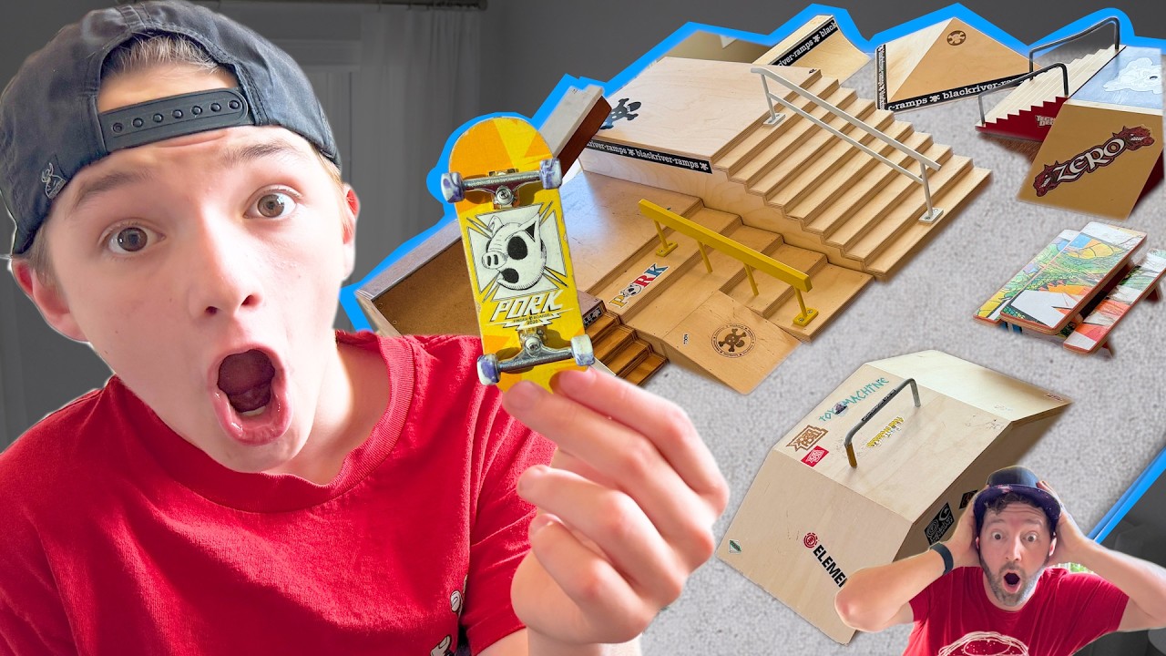 I'm Jealous Of My Son's Fingerboard Park