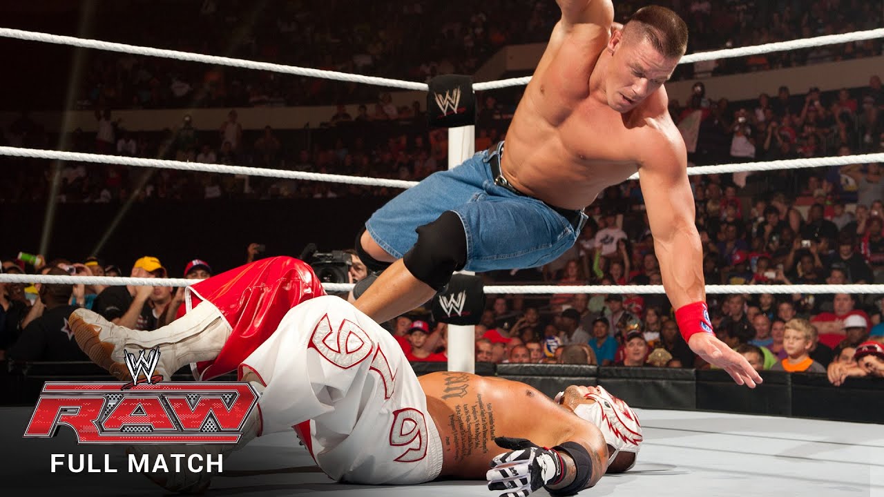 ПОЛНЫЙ МАТЧ — Рей Мистерио против Джона Сины — матч за титул чемпиона WWE: Raw, 25 июля 2011 г.