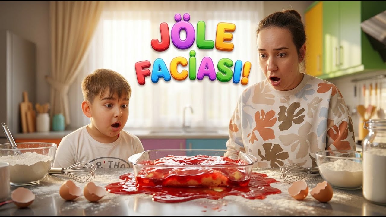 JÖLELİ PASTA FACİASI JÖLELİ PASTA NASIL YAPILMAZ (ARAS VE GÜNEŞ)