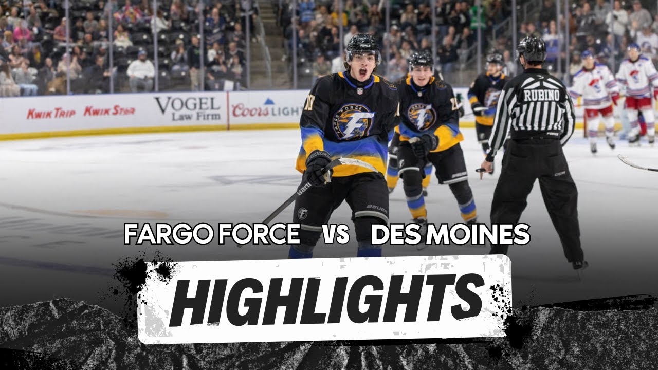 Fargo Force vs Des Moines | Another Overtime Win! | Hockey Highlights (10-18-25)
