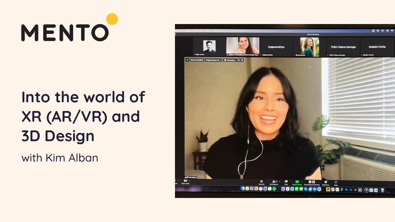 Into the world of XR (AR/VR) Design and 3D