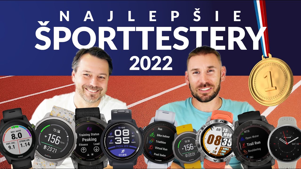 TOP 11 športtesterov za rok 2022 ⌚️