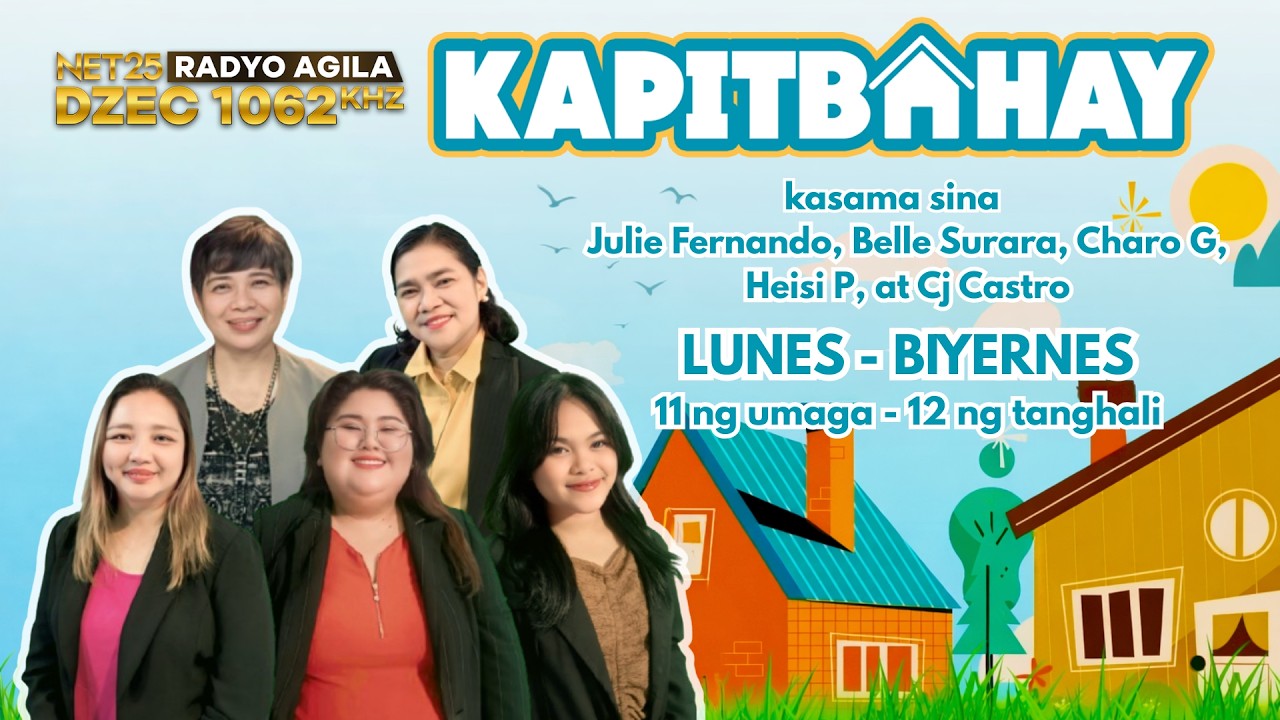 KAPITBAHAY | HUWEBES | March 19 | 11:00 AM