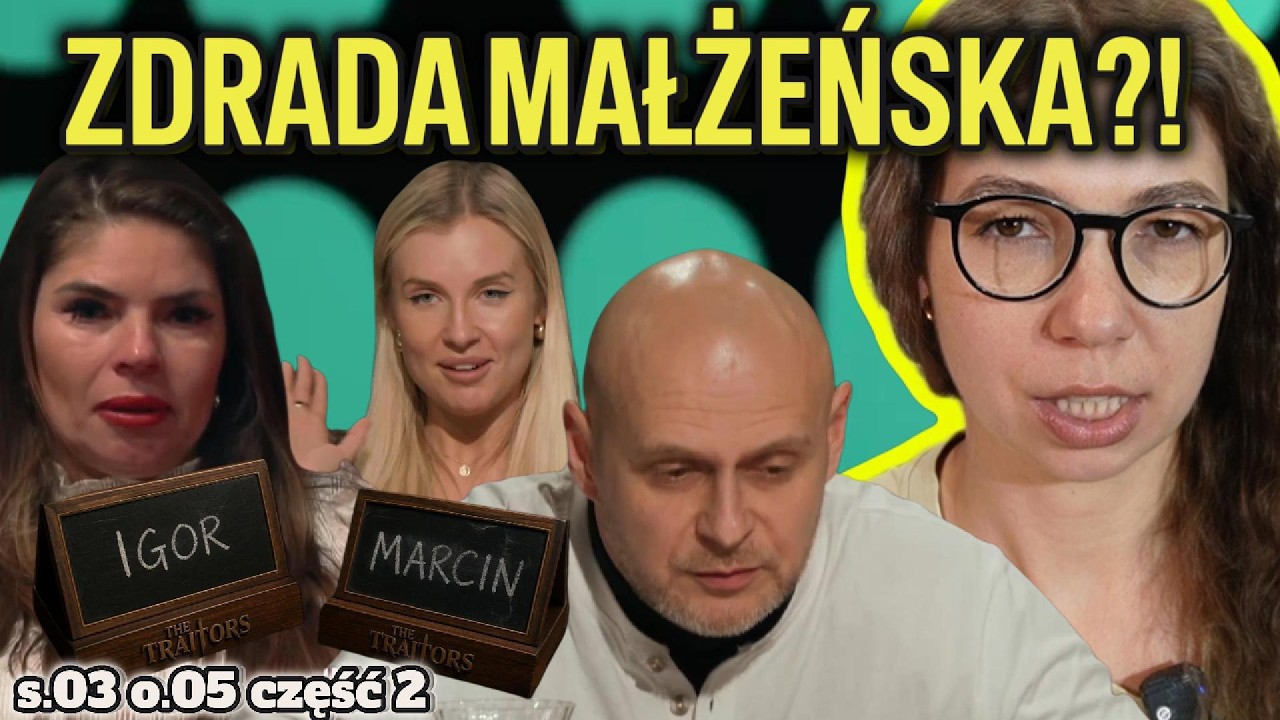 WOJTEK JĄ ZDRADZIŁ? Dramat Doroty przy okrągłym stole💔 | THE TRAITORS  s03e05(2)| REAKCJA | angelulu