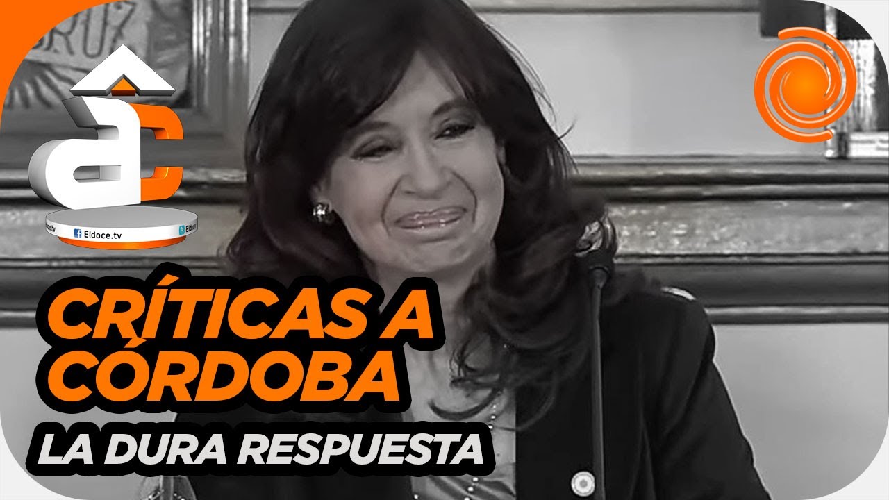 Cristina dijo que en Córdoba 