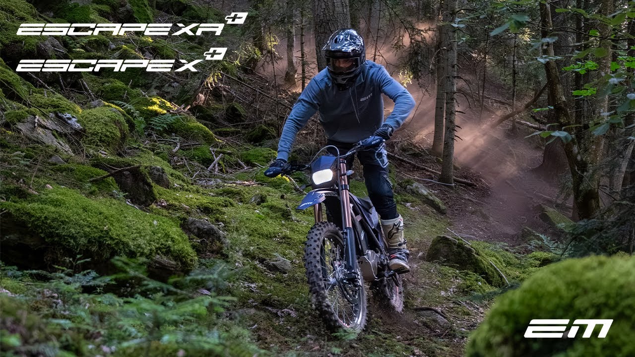 EM - Escape X+ & XR+ - New Electric Off-Road motorcycle