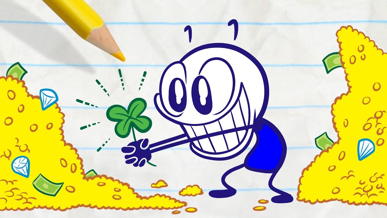11 NEVER LUCKY FEELS with PENCILMATE! | Animated Cartoons Characters | Animated Short Films