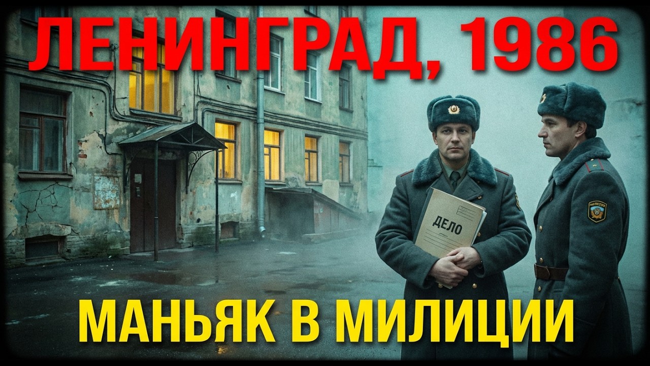 ЛЕНИНГРАД, 1986. Серийный убийца прятался в милиции 3 года. Его вычислил случайный свидетель..