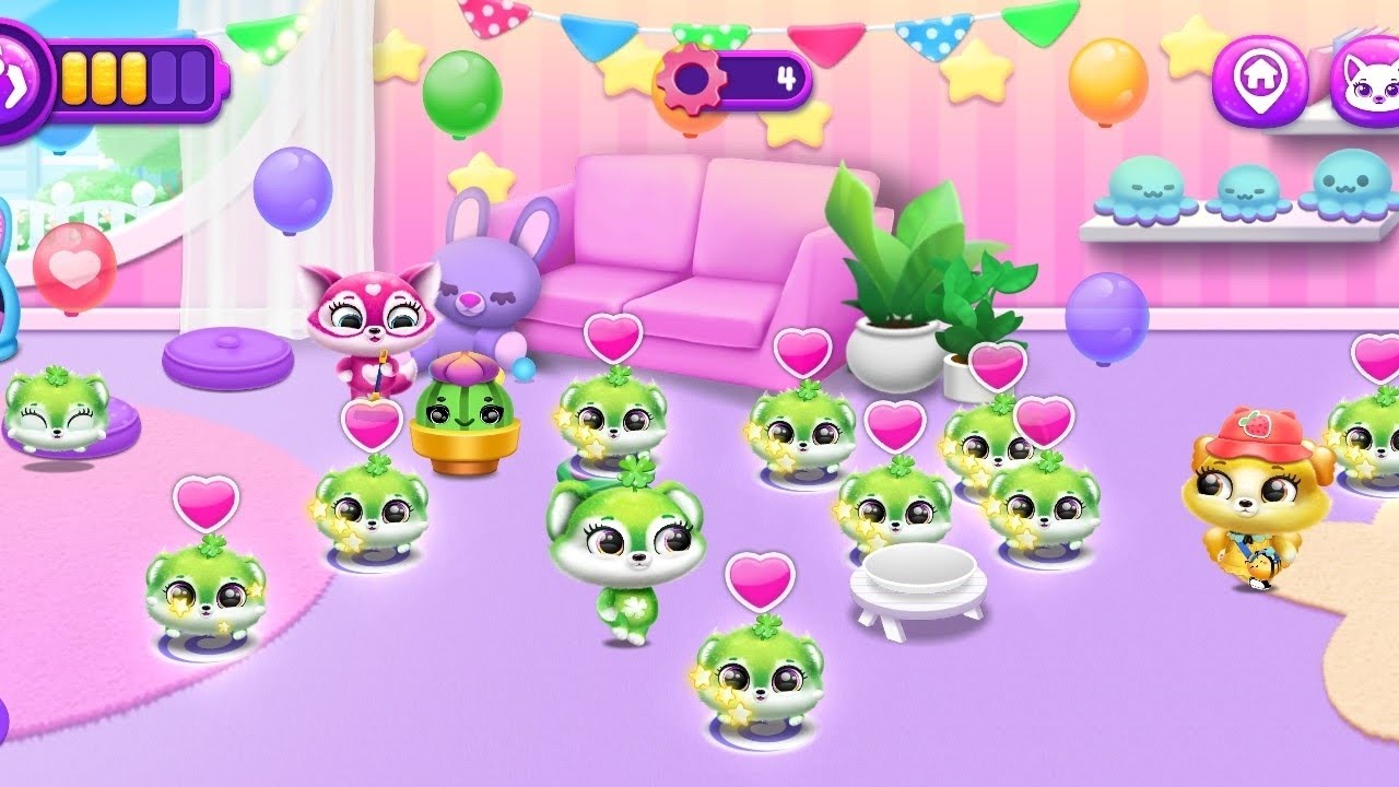 Fluvsies merge party gameplay collect All green pets #fluvsies