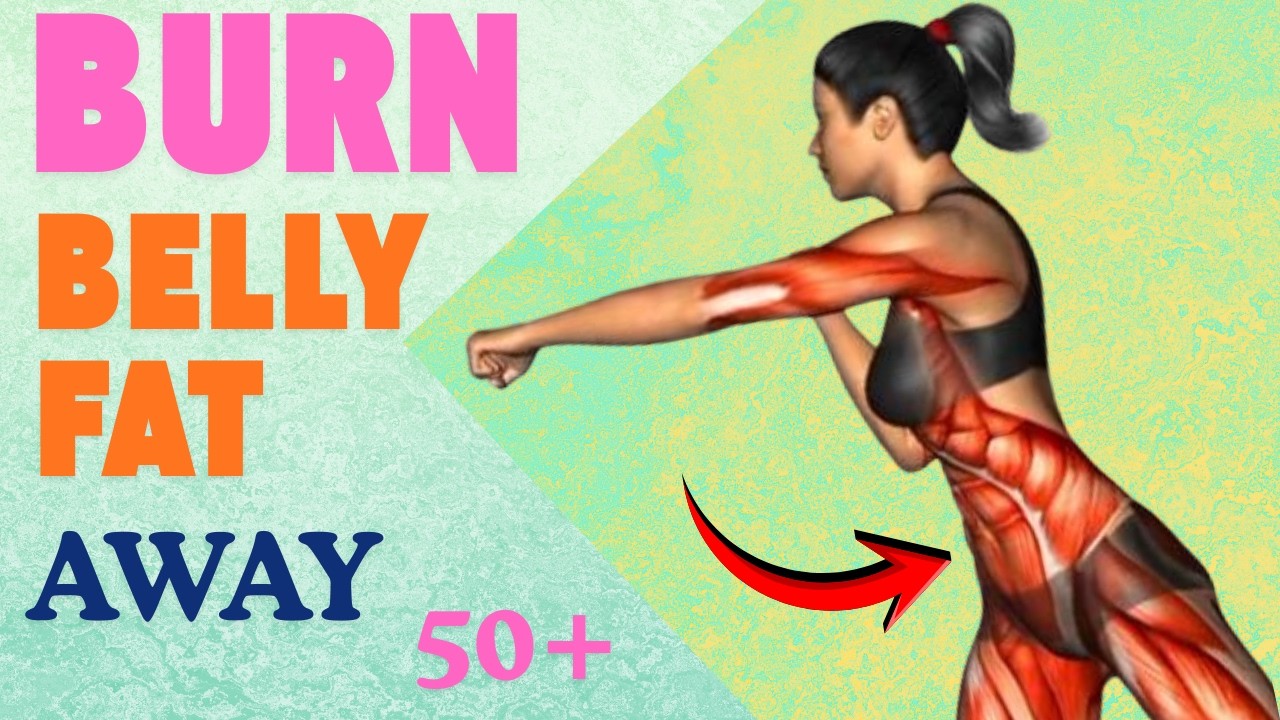 Burn Belly Fat Workout + Lose Weight +Slim Body !