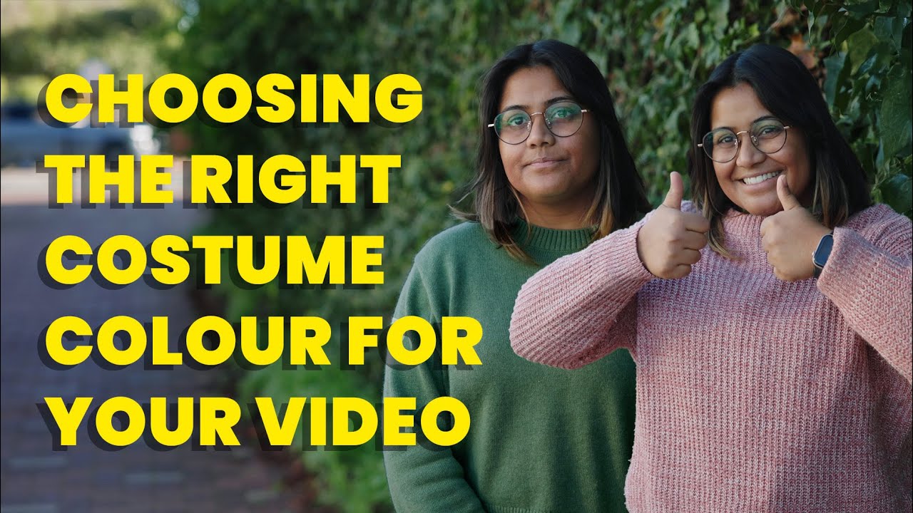 What Colour to Wear On Camera: Costume Tips for a Better Video Shoot