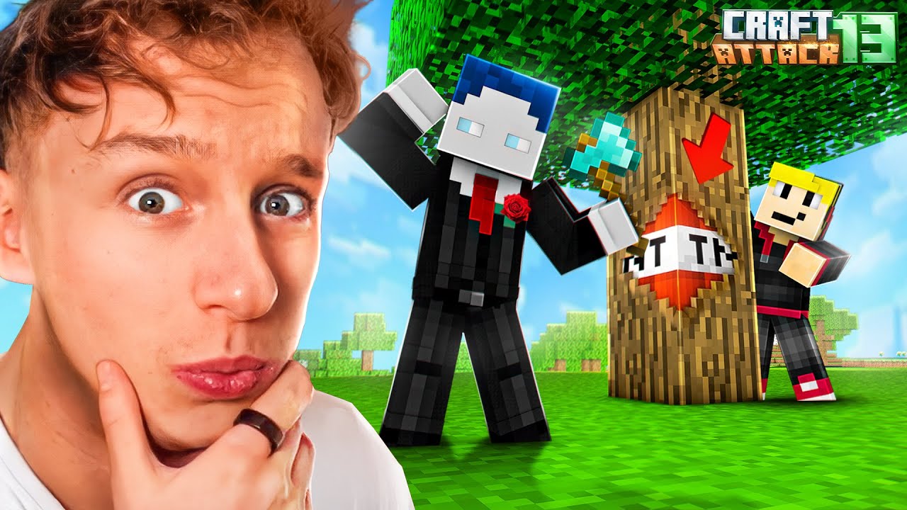 ICH TESTE TIKTOK FALLEN AN CRAFT ATTACK 13 TEILNEHMERN