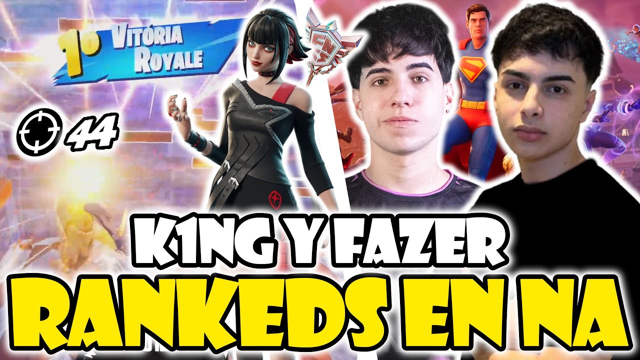 K1NG Y FAZER JUEGAN RANKDES DE CHILL MIENTRAS HABLAN CON EL CHAT🔥CORREN A TODA LA LOBBY