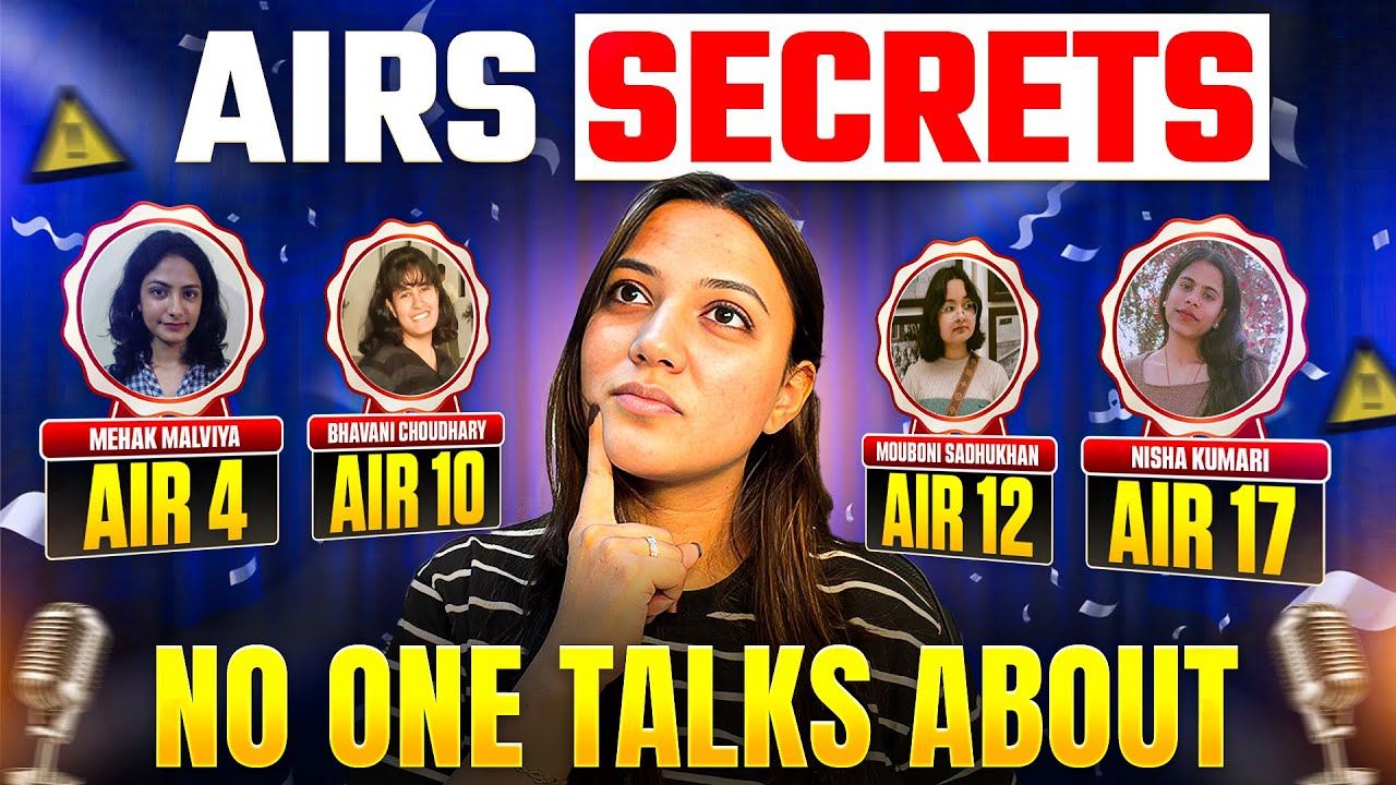 4 All India Rankers Reveal Their CS Study Secrets | CS Students Must Watch