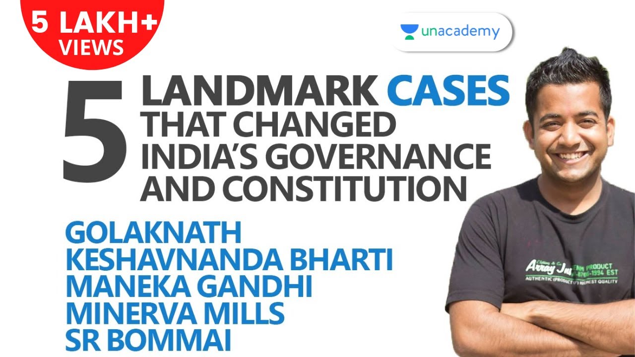 5 Landmark Cases That Changed India's Governance: Golaknath, Keshvananda Bharti, etc. [UPSC CSE/IAS]
