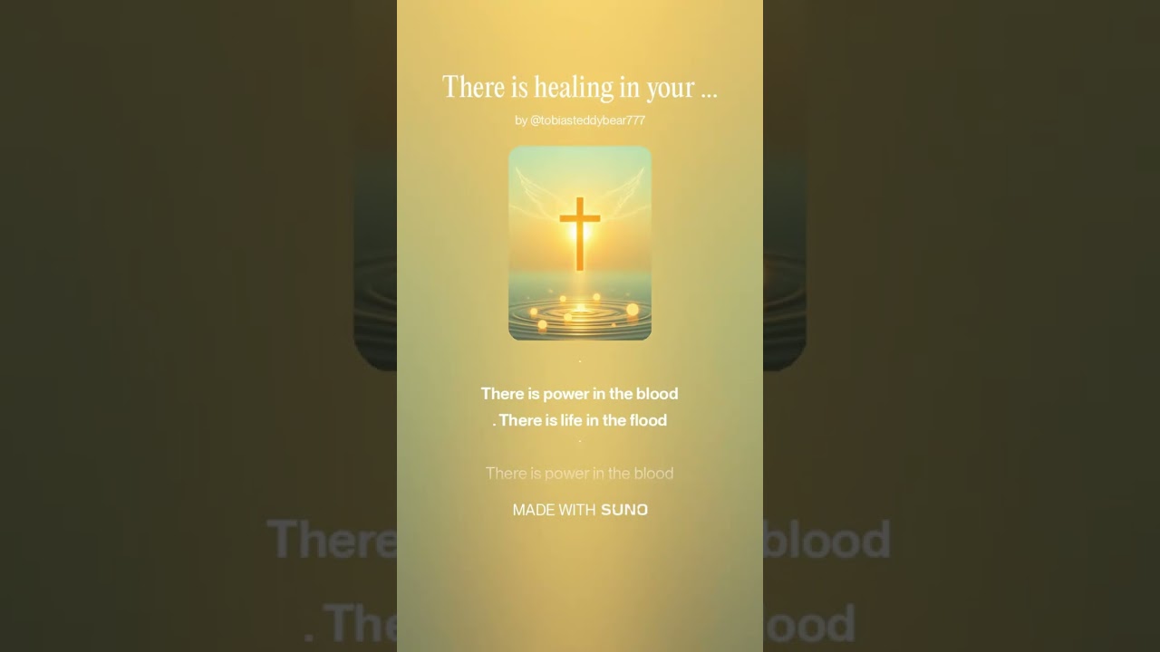 There is healing in your name