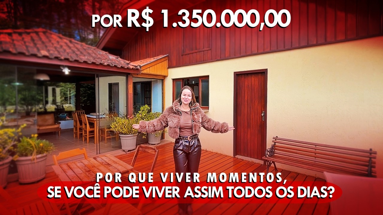 🍁 Casa em condominio, ideal para quem busca conforto, privacidade e o charme do clima de montanha