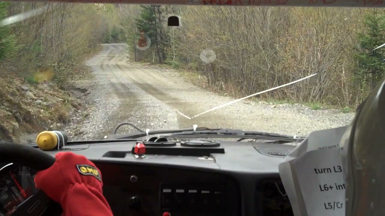Saab Rally Car RallyHo Motorsports Testing