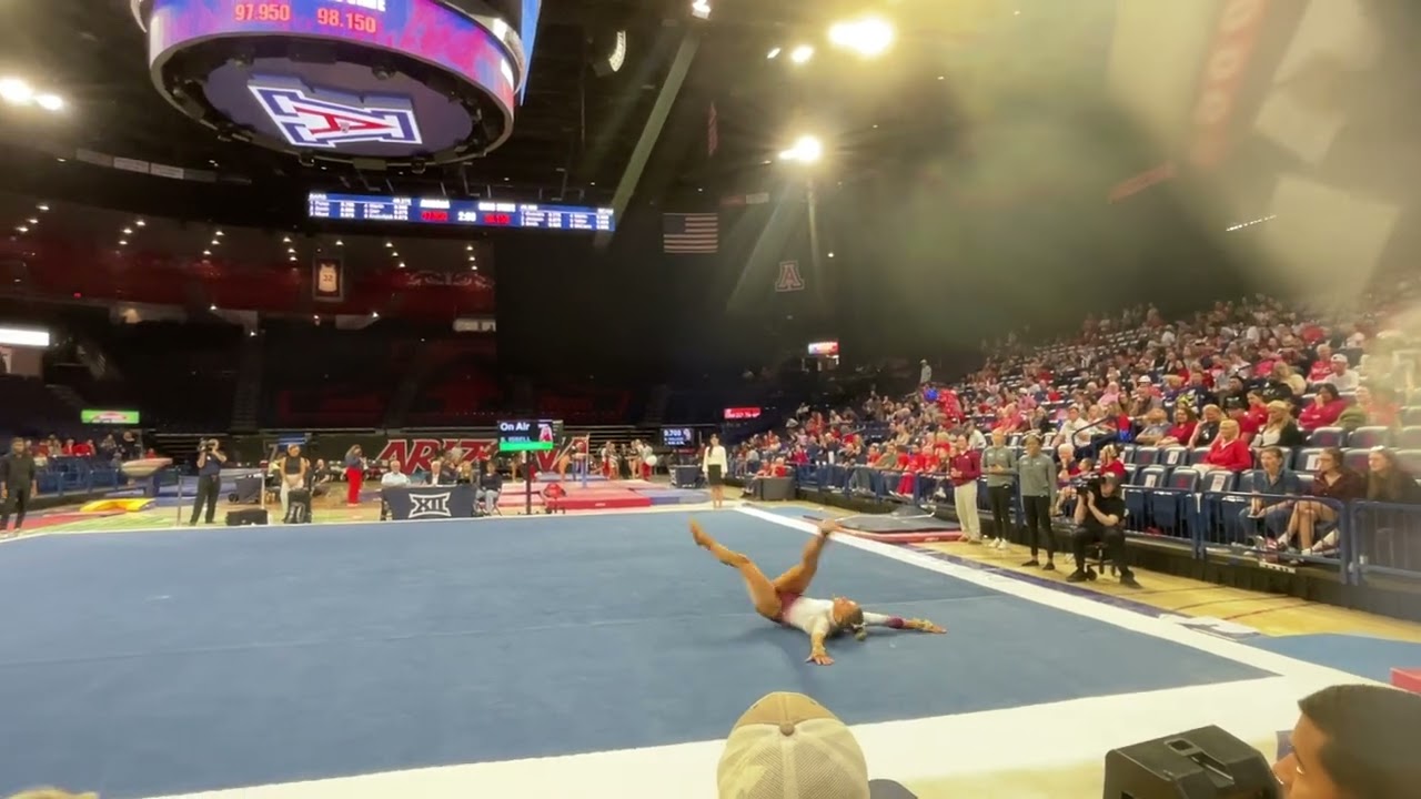 Sophia Isbell Floor (9.825) Away @ Arizona w. OSU & SEMO 3/13/26