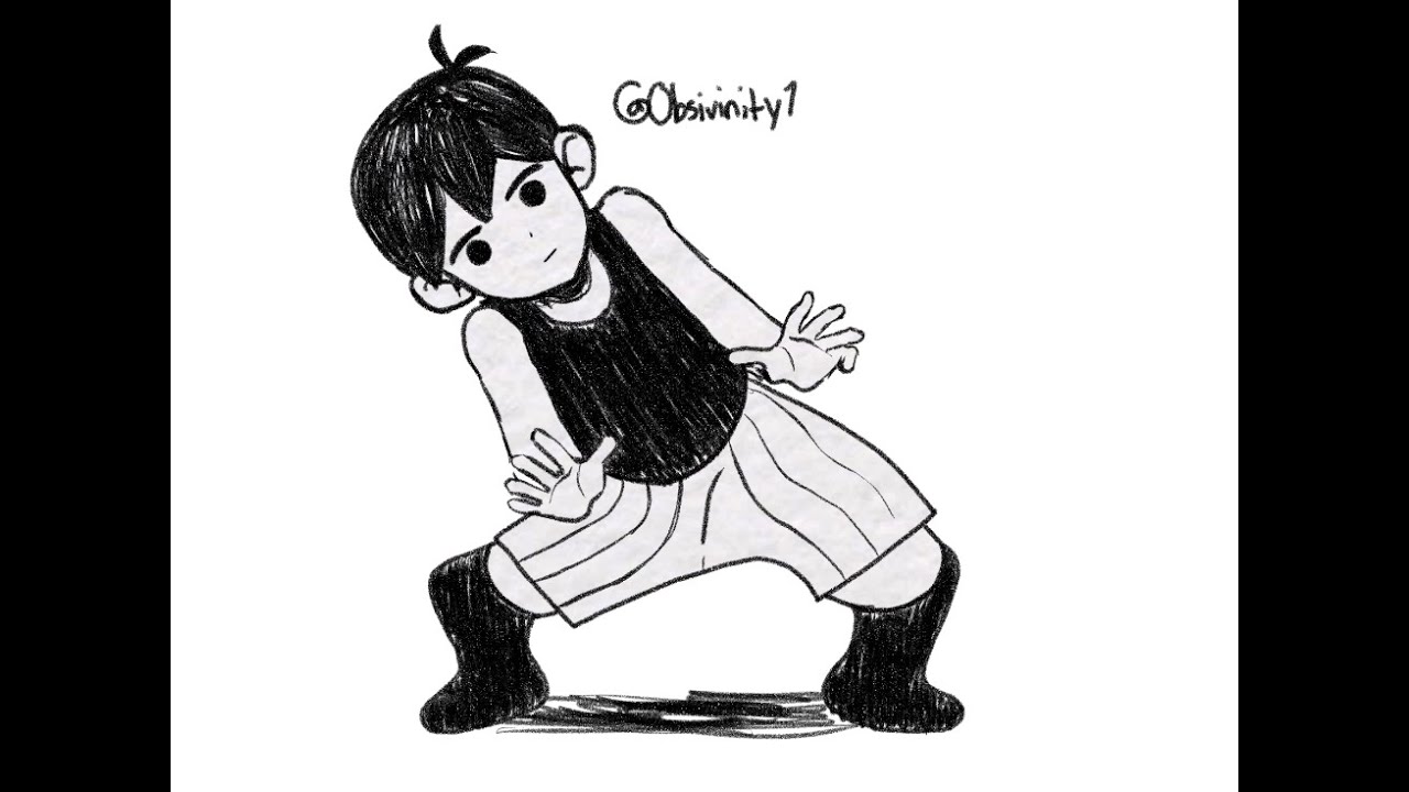 OMORI spooky dance over Tussle Among Trees