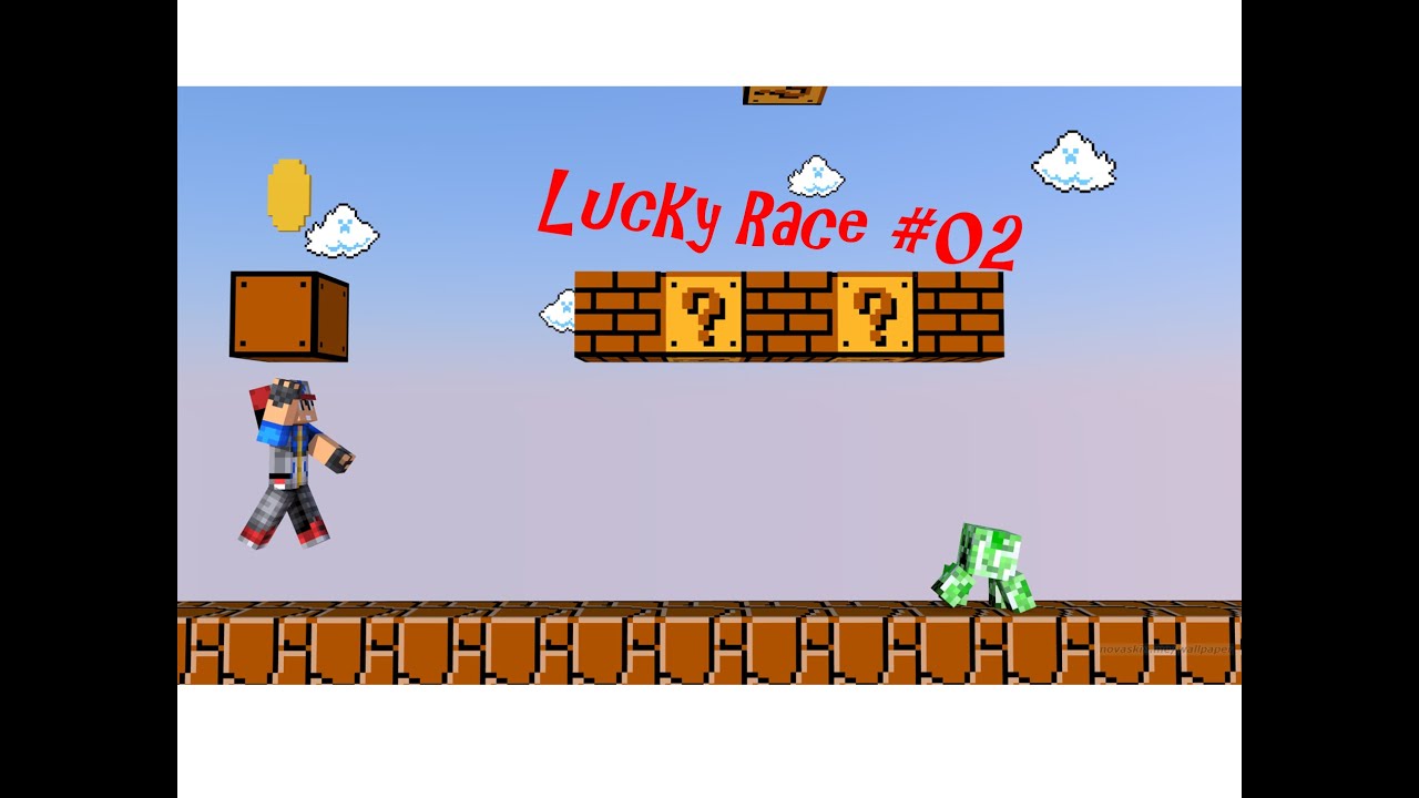 Minecraft | Lucky Race #2 | GamePlay | RandyMC de | FullSideGaming