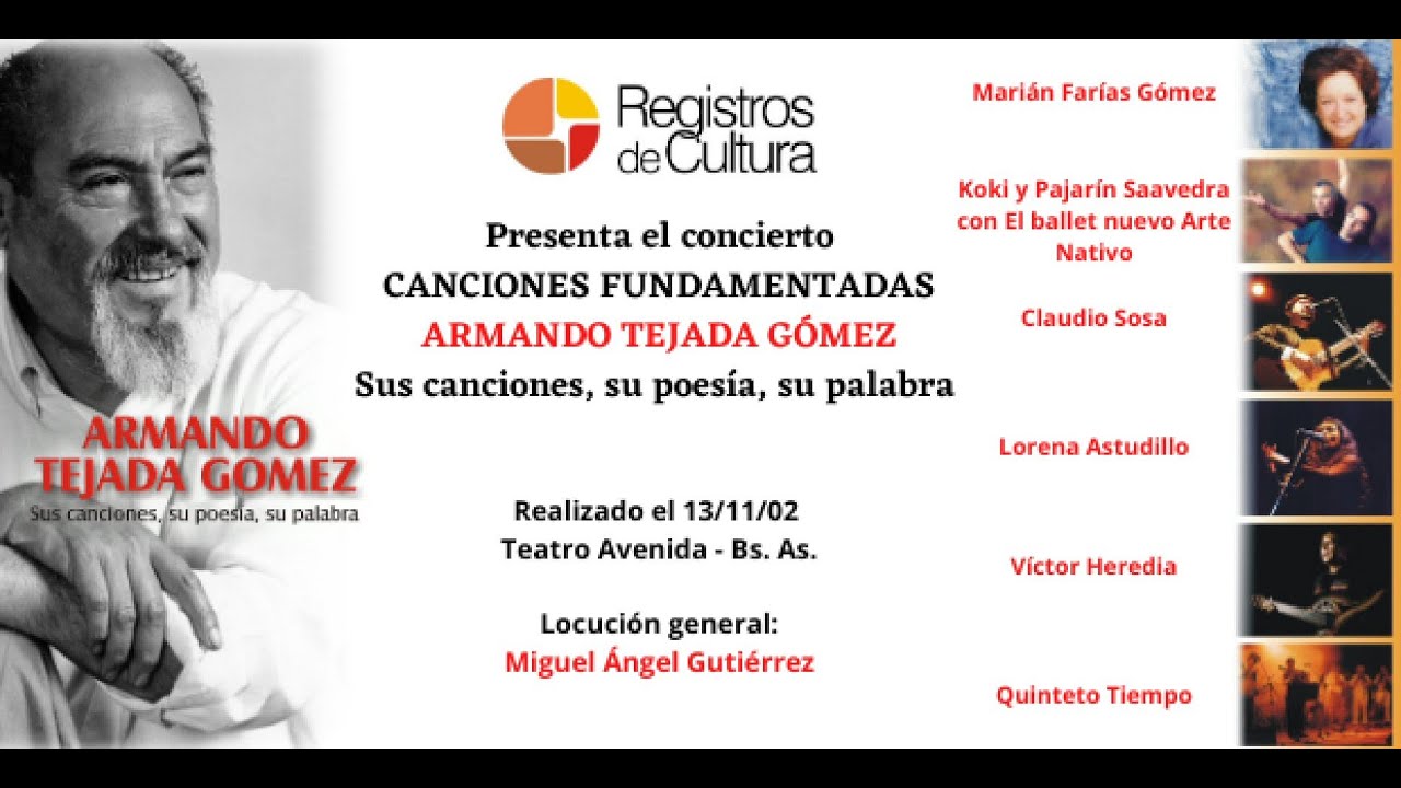Canciones Fundamentadas - Armando Tejada Gómez