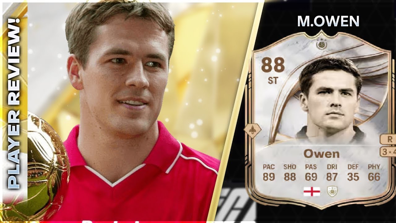 МИСТЕР ЗОЛОТОЙ МЯЧ!!!! ОБЗОР ИГРОКА ICON 88 С РЕЙТИНГОМ МАЙКЛА ОУЭНА - EA FC26 ULTIMATE TEAM