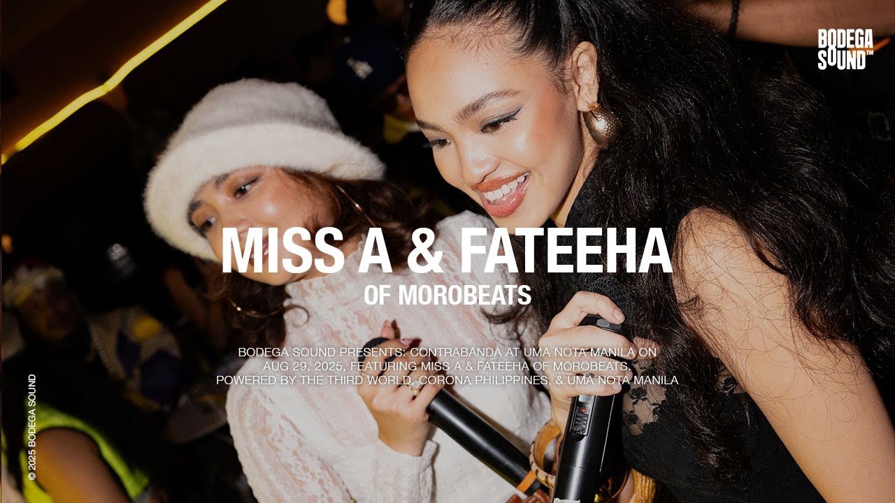 MISS A & FATEEHA OF MOROBEATS LIVE AT CONTRABANDA | Pinoy Hip-Hop, Boom Bap, Rap