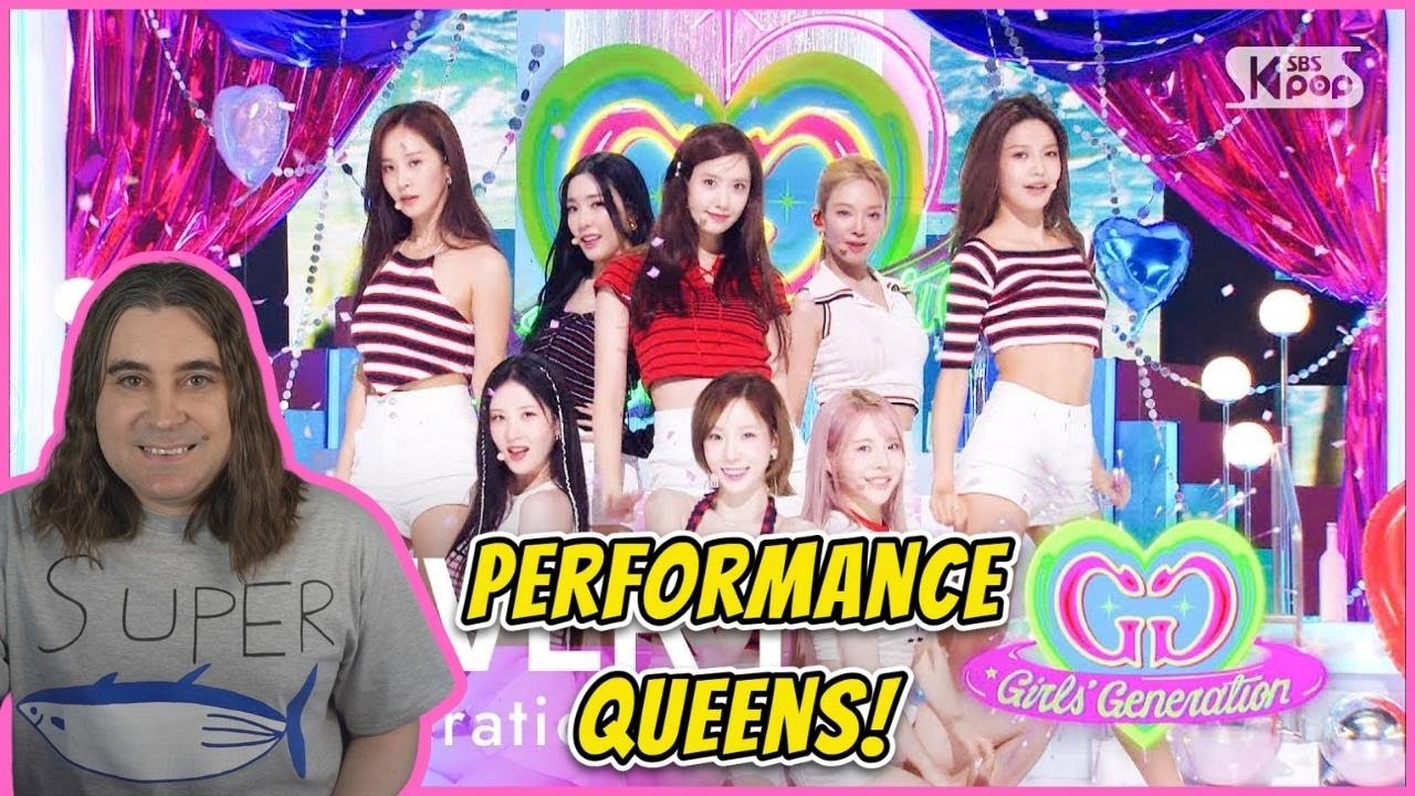 Reacting to Girl's Generation 