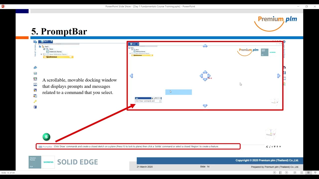 Solid Edge Fundamentals   01   User Interface