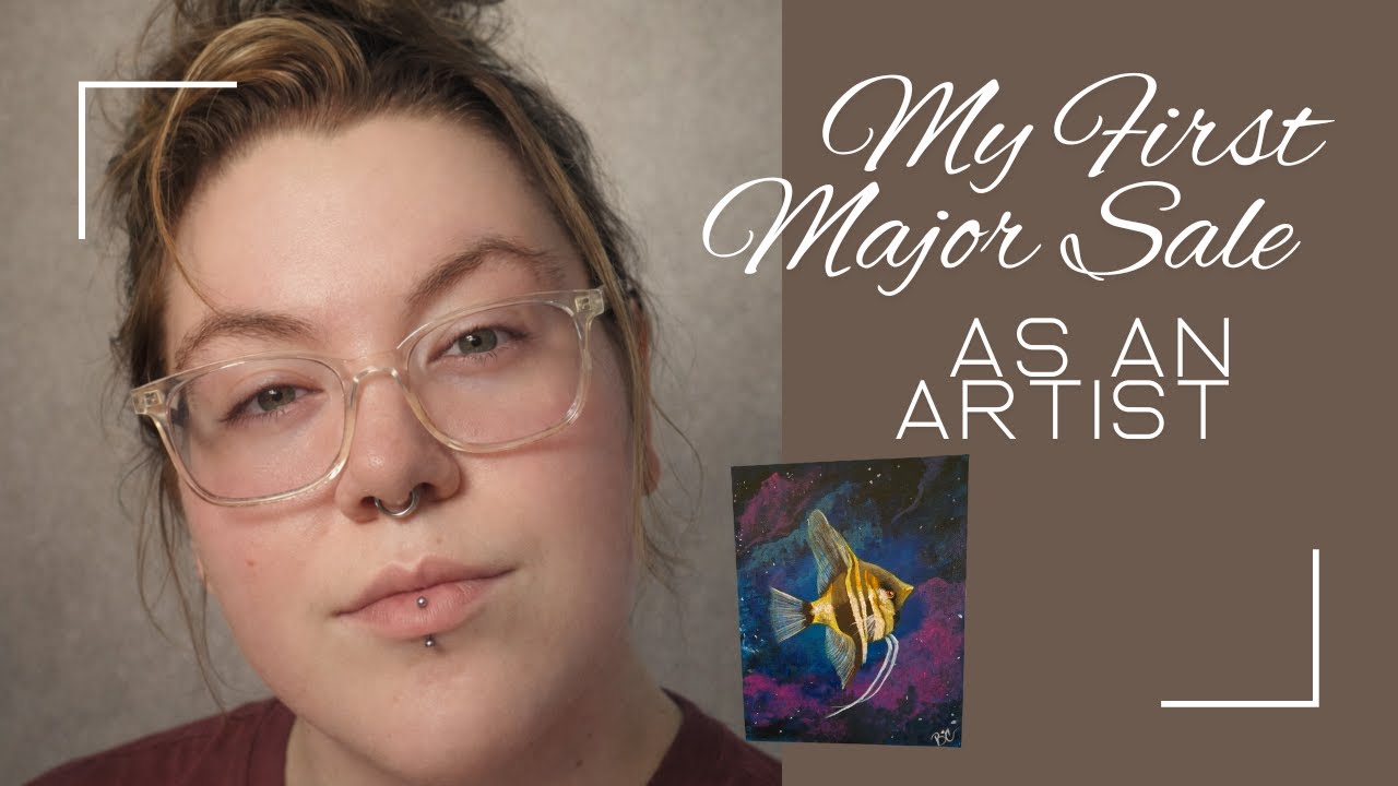 My first big sale as an Artist