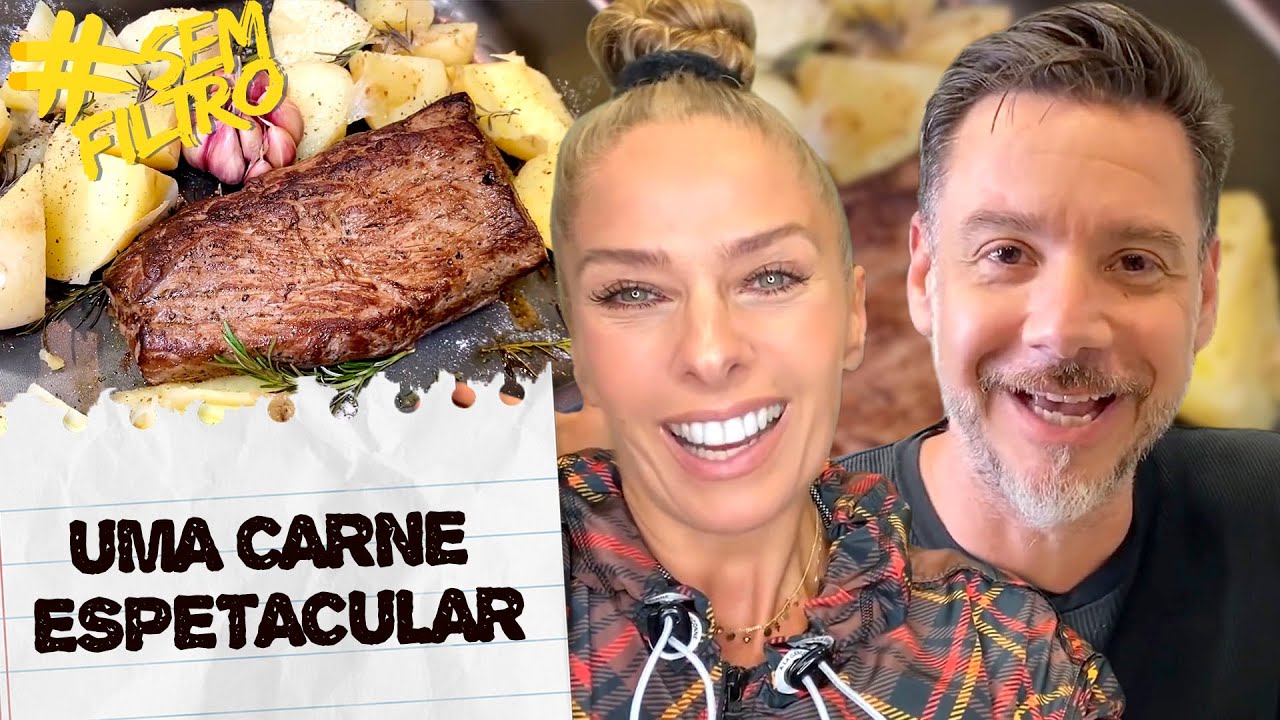 TBT: CARNE ANARELLA! RECEITA PRÁTICA E RÁPIDA | Adriane Galisteu